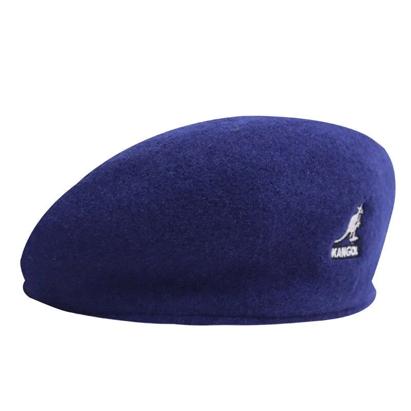 Versatile Kangaroo Wool Painter's Beret Hat