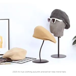 Versatile Kangaroo Wool Painter's Beret Hat