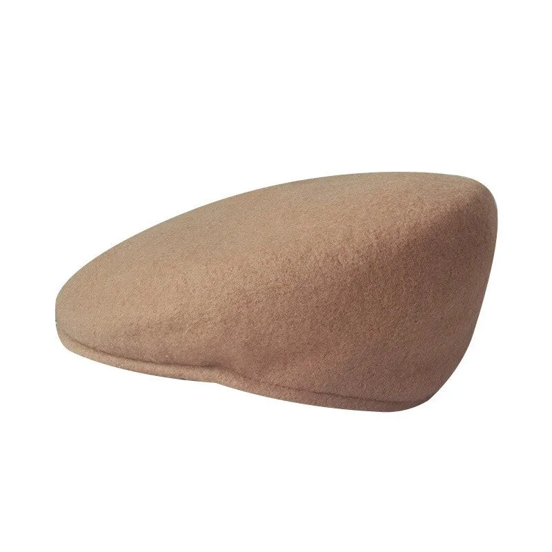 Versatile Kangaroo Wool Painter's Beret Hat
