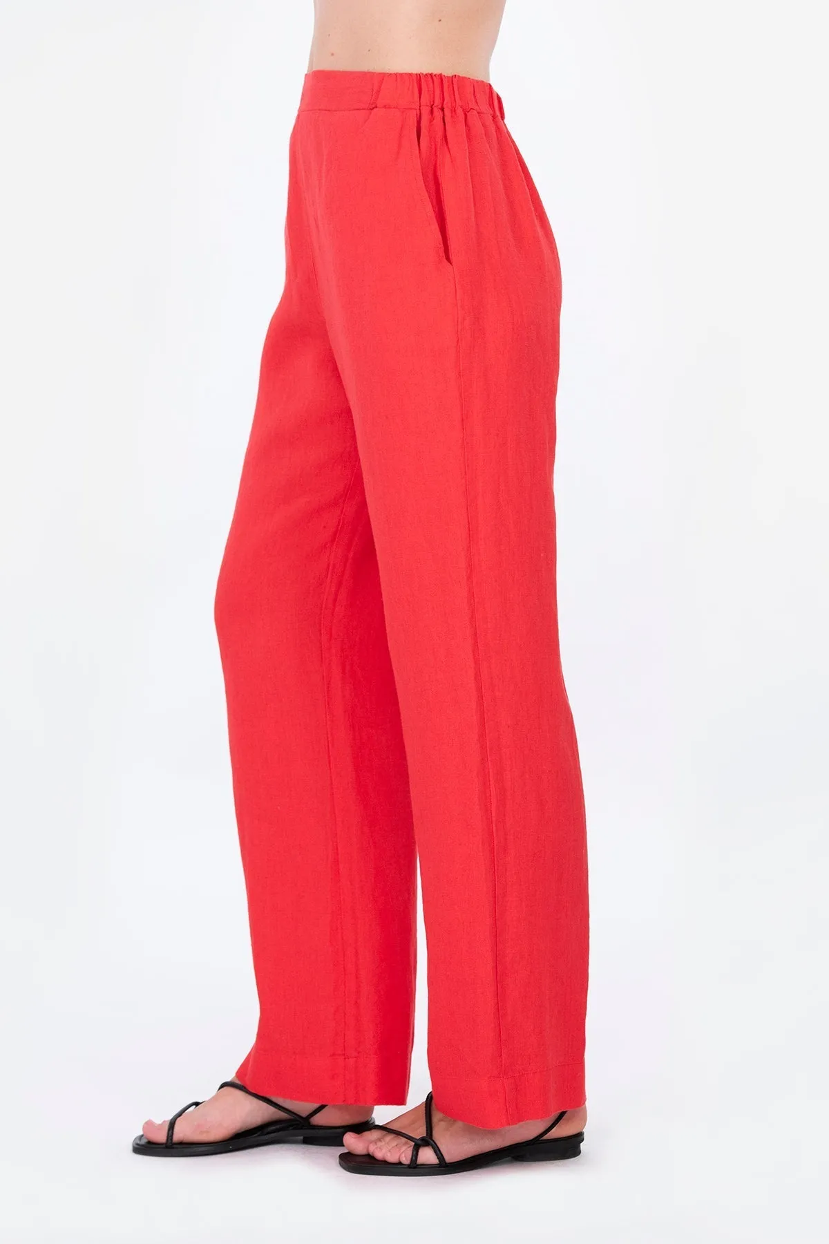 Virna Trousers Red
