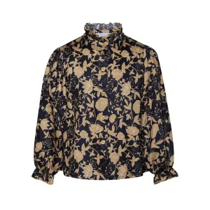 Viscose Blouse Snowbell Black