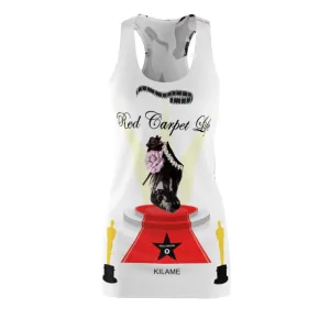 Women's Cut & Sew Racerback Dress 'Red Carpet Life'
