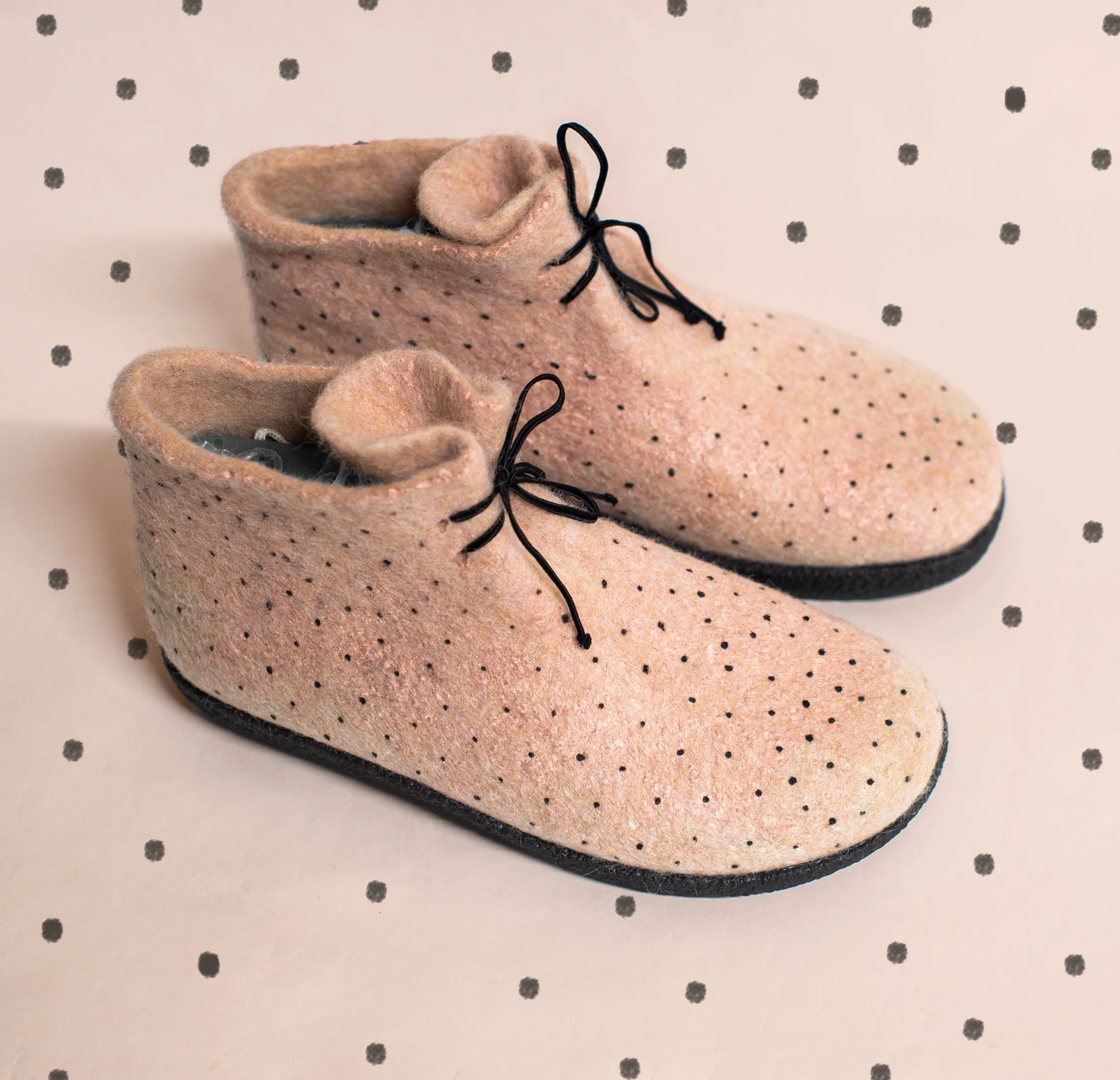 Women's WOOBOOTS - Powder Polka Dots