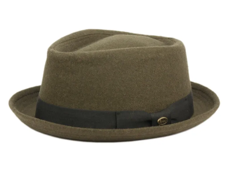Wool Fedora Diamond Shaped by Funky Junque