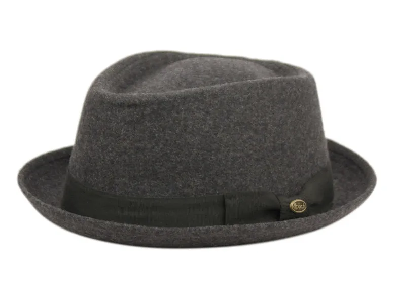 Wool Fedora Diamond Shaped by Funky Junque