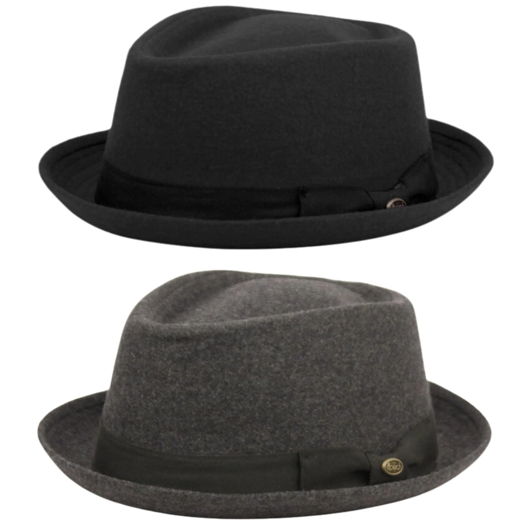 Wool Fedora Diamond Shaped by Funky Junque