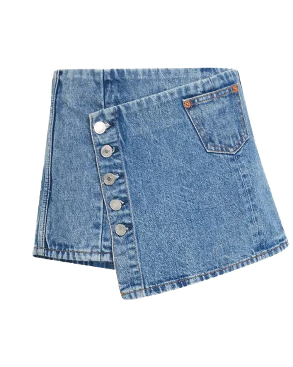 Wrap Mini Skirt