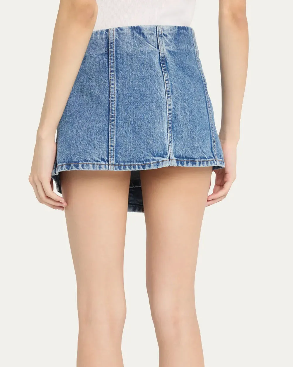 Wrap Mini Skirt