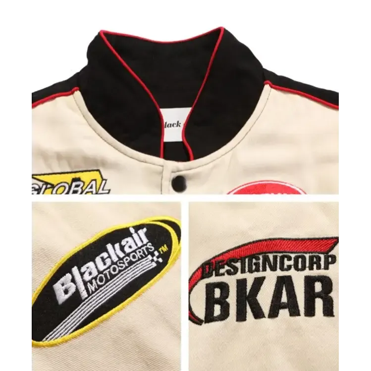 Y2K Varsity Jackets for Motorsport Enthusiasts