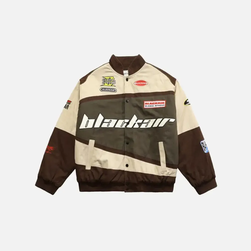 Y2K Varsity Jackets for Motorsport Enthusiasts
