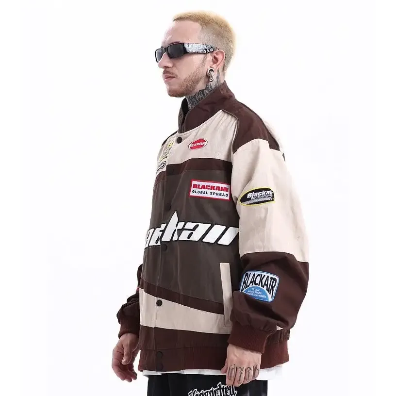 Y2K Varsity Jackets for Motorsport Enthusiasts