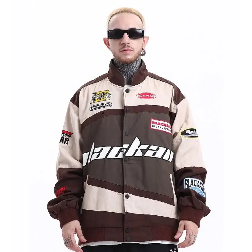 Y2K Varsity Jackets for Motorsport Enthusiasts